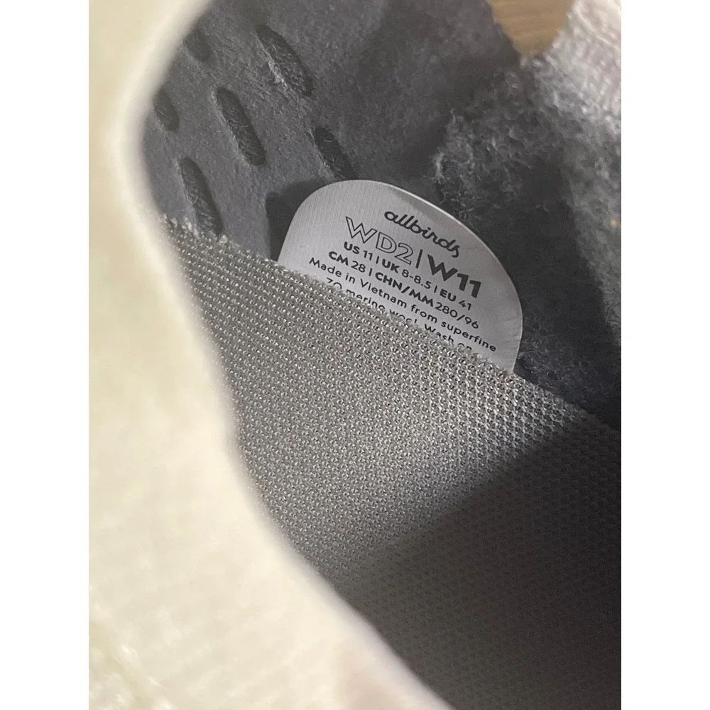Allbirds Women's Wool Loungers Cream‎ Cozy Slip On Walking Sneakers Shoes US 11